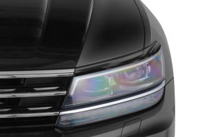 Koplampspoilers | geschikt voor Volkswagen | Tiguan 16-20 5d suv. / Tiguan 20- 5d suv. / Tiguan Allspace 17-21 5d suv. / Tiguan Allspace 21- 5d suv. | ABS-kunststof | ongespoten