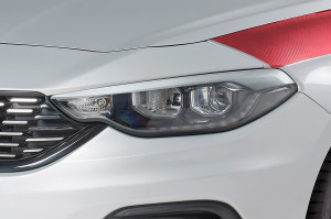 Koplampspoilers | Fiat | Tipo 16-18 4d sed. / Tipo 17-20 5d hat. / Tipo Stationwagon 17-20 5d sta. | type 356 | ABS-kunststof | zwart ongespoten