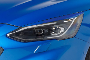 Koplampspoilers | geschikt voor Ford | Focus 18- 5d hat. / Focus Wagon 18- 5d sta. | MK4 | ABS-kunststof | zwart ongespoten