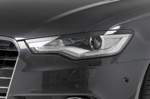 Koplampspoilers | Audi | A6 11-14 4d sed. / A6 Avant 11-14 5d sta. | 4G C7 | ABS-kunststof | zwart ongespoten