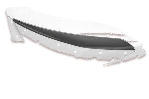 Koplampspoilers | geschikt voor Hyundai | Tucson 15-18 5d suv. / Tucson 18-21 5d suv. | type TL | ABS-kunststof | ongespoten