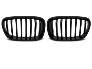 Grillen set | Nieren | BMW 1-Serie F20 / F21 glanzend zwart