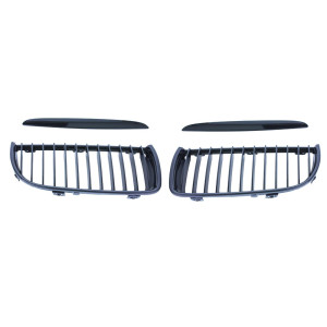 Grillen set | Nieren | BMW 3 serie E90/E91 05-08 zwart glanzend 4 delig | Performance type