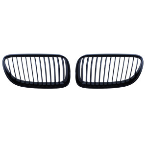 Grillen set | Nieren | BMW 3-Serie E92/E93 LCI 2009- zwart glanzend