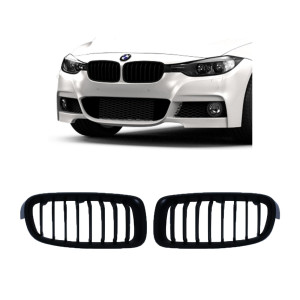 Grillen set | Nieren| BMW 3 serie F30/F31 2012- mat zwart