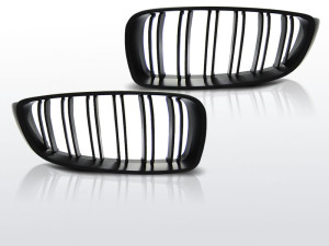 Grillen set | M4-Style | geschikt voor BMW 4-serie F32 coupé / F33 cabrio / F36 grand coupé 2013- | mat zwart