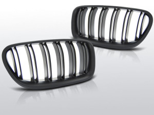 Grillen set | Nieren| BMW 5-Serie F10 11 2010- | zwart MAT | M5 Look
