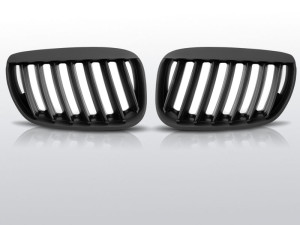 Grillen set | BMW X5 E53 2004-2006 | mat zwart