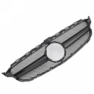 Grill | geschikt voor Mercedes-Benz C-Klasse W205 2014-2018 | AMG - Look | stuk abs | | zwart