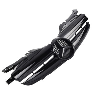 Grill | geschikt voor Mercedes-Benz SLK-Klasse R170 1996-2004 | CL AMG - Look | stuk glanzend abs | | zwart
