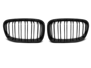 Grill nieren set | M-look | BMW 1-serie F20 / F21 2012 - 2015 | M - Look | glanzend zwart