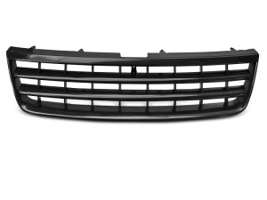 Grill | geschikt voor Volkswagen | Touareg 02-07 5d suv. | ABS Kunststof zwart Mat