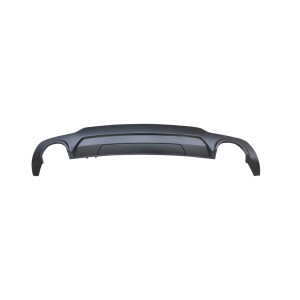 Diffuser | geschikt voor Mercedes-Benz C-Klasse W204 | voor AMG bumper | ABS Kunststof | Duplex