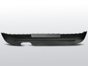 Diffuser achteraanzetstuk | Volkswagen Golf 5 2003-2008 | GTI - Look | Uitlaat links dubbel | Zonder trekhaak