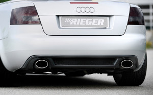 Rieger diffuser | A4 (8H): 04.02- - Cabrio | stk carbonlook abs | Rieger Tuning