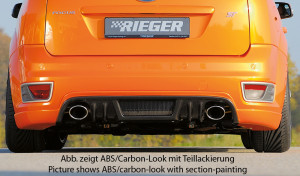 Rieger achteraanzetstuk | Focus 2 ST: 10.05-01.08 (tot Facelift) - 3-drs., 5-drs. | stuk ongespoten abs | Rieger Tuning