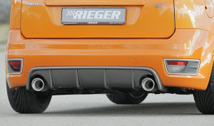Rieger diffuser | Focus 2 ST: 10.05-01.08 (tot Facelift) - 3-drs., 5-drs. | stuk carbonlook abs | Rieger Tuning