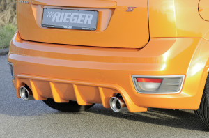 Rieger diffuser | Focus 2 ST: 10.05-01.08 (tot Facelift) - 3-drs., 5-drs. | stuk ongespoten abs | Rieger Tuning
