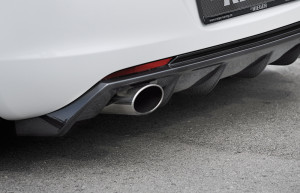 Rieger diffuser | Astra J: 11.08-09.12 (tot Facelift) - 5-drs., Hatchback | stuk carbonlook abs | Rieger Tuning