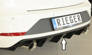 Rieger diffuser | Leon FR (5F) 2017-2020 (vanaf Facelift) - 5-drs. (ST/Combi) | stuk glanzend abs | Rieger Tuning