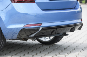 Rieger diffuser | Rapid (NH): 07.12-04.17 (tot Facelift), 05.17- (vanaf Facelift) - Spaceback | stuk glanzend abs | Rieger Tuning