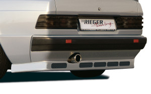 Rieger achteraanzetstuk | 190-Serie (W201) - Sedan | stuk ongespoten abs | Rieger Tuning