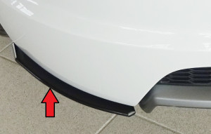 Achterspoilerzwaard | geschikt voor Audi TT (8J-FV/8S) 2014-2018 (pre-facelift), 2018- (facelift) / TTS (8J-FV/8S) 2014-2018 (pre-facelift) | l stuk ongespoten abs | Rieger Tuning