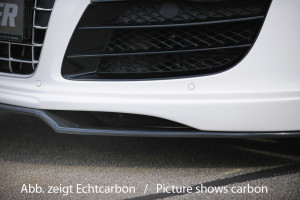 Rieger spoilerzwaard | R8 (42): 04.07- - Coupe, Spyder | stuk carbonlook abs | Rieger Tuning