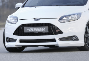 Wolf frontspoiler W1218141 | Focus 3 ST: 08.12-11.14 (tot Facelift) - 5-drs. (Lim.), 5-drs. (Turnier) | stuk ongespoten abs | Rieger Tuning