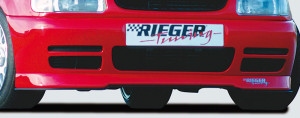 Rieger frontspoiler | Polo 4 (6N): 10.94-01 - 3-drs., 5-drs. | stuk ongespoten abs | Rieger Tuning