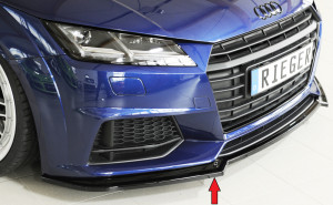 Rieger spoilerzwaard | geschikt voor Audi TT (8J-FV/8S) 2014-2018 (pre-facelift), 2018- (facelift) / TTS (8J-FV/8S) 2014-2018 (pre-facelift) | stuk glanzend abs | Rieger Tuning