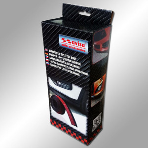 Frontspoiler | Universeel | Universeel | Rubber zwart