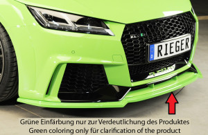 Spoilerzwaard | geschikt voor Audi TT-RS (8J/8J1-FV/8S) 2016-2018 | abs ongespoten | Rieger Tuning