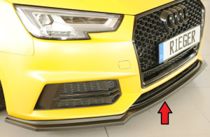 Spoilerzwaard | Audi | A4 15-19 4d sed. / A4 Avant 15-19 5d sta. / S4 16-18 4d sed. / S4 Avant 16-18 5d sta. | S-Line / S4 | ABS | Rieger Tuning | ongespoten