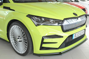 Frontspoiler | Skoda | Enyaq IV | IVR | Rieger Tuning | ongespoten