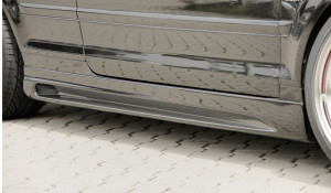 Rieger side skirt | A4 (8H): 04.02- - Cabrio | r stk carbonlook abs | Rieger Tuning