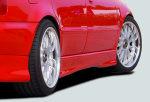 Rieger side skirt | A4 (B5): 11.94-98, 99-12.00 - Avant, Lim. | r stuk ongespoten abs | Rieger Tuning