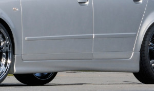 Rieger side skirt | A4 (8E) Type B6: 11.00-10.04 - Avant, Lim.    A4 (8E) Type B7: 11.04- (vanaf Facelift) - Avant, Lim. | l stuk ongespoten abs | Rieger Tuning