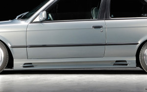 Rieger side skirt | 3er E30: - Cabrio, Coupé, Lim., Touring - | l stuk ongespoten abs | Rieger Tuning