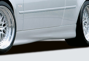 Rieger side skirt | 3er E46: 02.98-12.01 (tot Facelift), 02.02- (vanaf Facelift) - Compact, Lim., Touring | l stuk ongespoten abs | Rieger Tuning