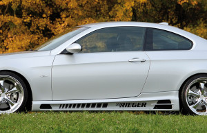 Rieger side skirt | 3-Serie E92: 09.06-02.10 (tot Facelift), 03.10- (vanaf Facelift) LCI - Coupé 3-Serie E93: 03.07-02.10 (tot Facelift), 03.10- (vanaf Facelift) LCI - Cabrio | l stuk ongespoten abs | Rieger Tuning