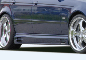 Rieger side skirt | 5-Serie E39: 12.95-12.02 - Lim., Touring | l stuk ongespoten abs | Rieger Tuning