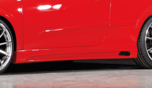 Rieger side skirt | Astra H GTC - 3-drs.    Astra H Twin-Top - Cabrio | l stuk ongespoten abs | Rieger Tuning