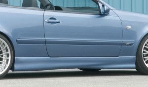 Rieger side skirt | CLK (W208) - Cabrio, Coupé | r stuk ongespoten abs | Rieger Tuning
