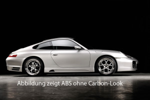 Rieger side skirt | 911 (Type 996): 09.97-08.05 - Coupe, Cabrio | r stuk carbonlook abs | Rieger Tuning