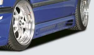 Rieger side skirt | C-Klasse (W202): 00.93-06.97 (tot model 97), 07.97- (vanaf model 98) - Sedan, T-model | l stuk ongespoten abs | Rieger Tuning