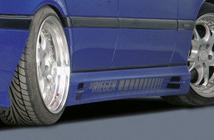 Rieger side skirt | C-Klasse (W202): 00.93-06.97 (tot model 97), 07.97- (vanaf model 98) - Sedan, T-model | r stuk ongespoten abs | Rieger Tuning