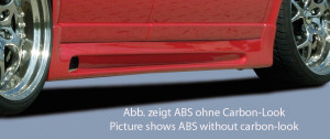 Rieger side skirt | Passat (3B) - Sedan, Variant    Passat (3BG) - Sedan, Variant | r stuk carbonlook abs | Rieger Tuning