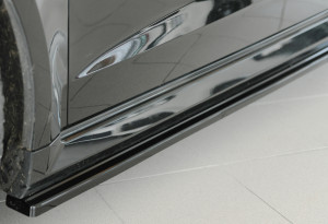 Side skirt aanzetstuk | Audi | RS3 Sportback 15-16 5d hat. / RS3 Sportback 17-20 5d hat. | links | stuk | glanzend abs | Rieger Tuning