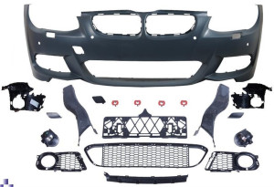Voorbumper BMW E92-93 M-Pakket coupe / cabrio 09- ABS PDC